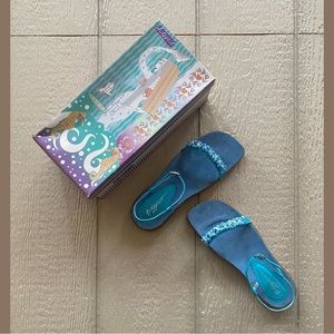 Art Effects Strap-On Flat Sandals